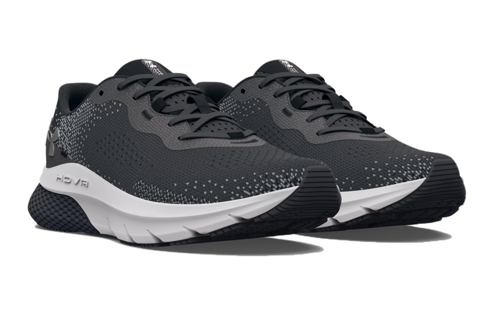 Lookbook Under Armour HOVR Turbulence 2 Grade School ''Jet Grey Metallic Silver'' 3027775-101