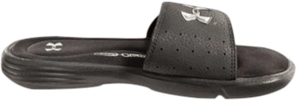 (Grade School) Under Armour Ignite 3 Slides 'Black' 1235619-001 (Grade School) Under Armour Ignite 3 Slides 'Black' 1235619-001
