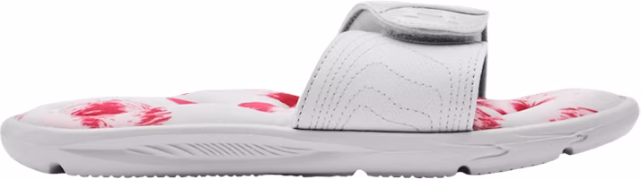 (Grade School) Under Armour Ignite 6 Graphic Footbed Slide 'Halo Grey White' 3023790-100 (Grade School) Under Armour Ignite 6 Graphic Footbed Slide 'Halo Grey White' 3023790-100