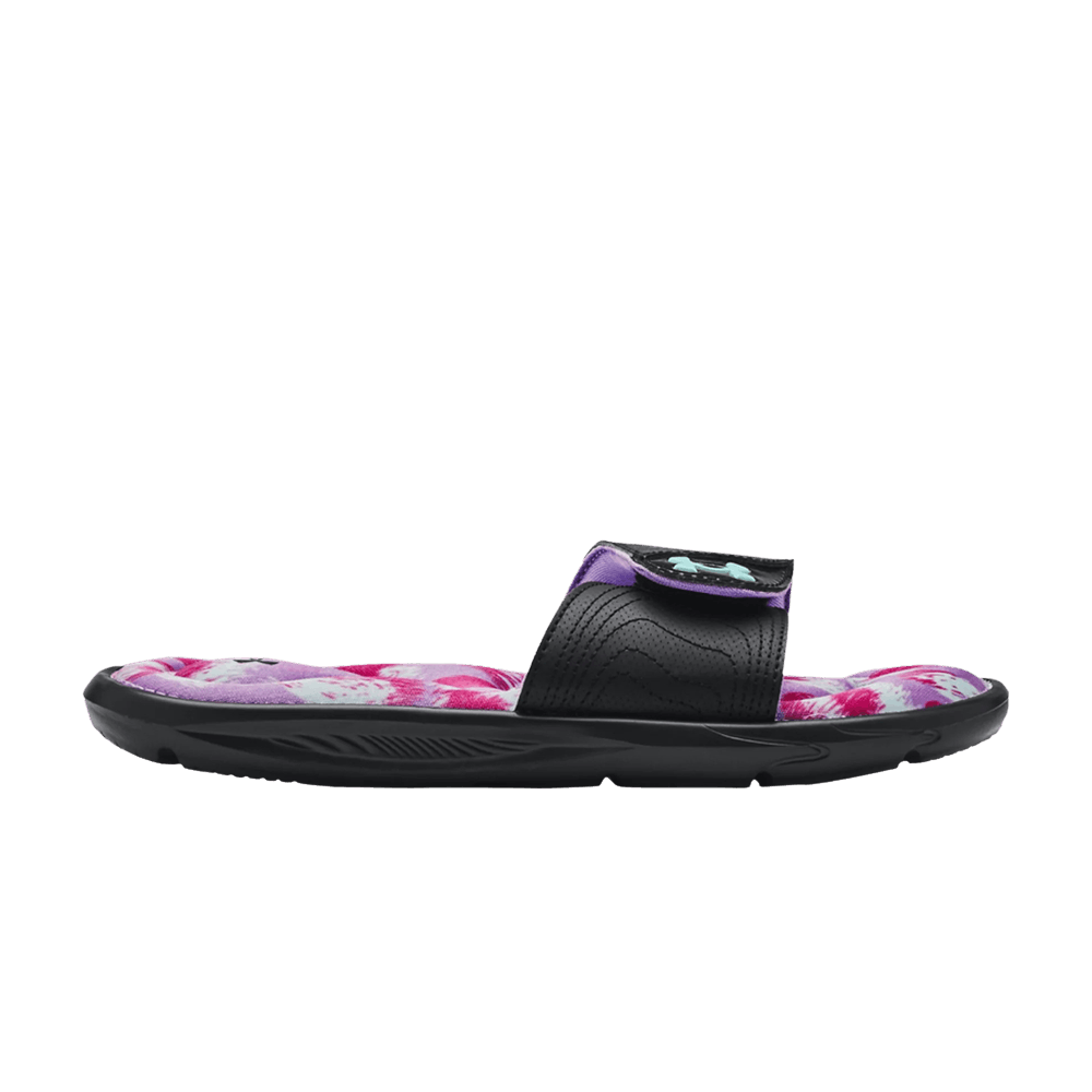 Buy GS UAイグナイトVIグラフィック スライド (黒) 3023790-001