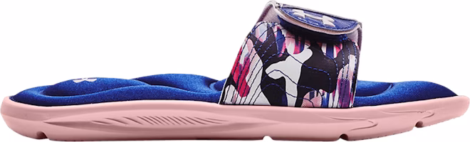 (Grade School) Under Armour Ignite 6 Graphic Strap Slide 'Prime Pink' 3024454-600 (Grade School) Under Armour Ignite 6 Graphic Strap Slide 'Prime Pink' 3024454-600