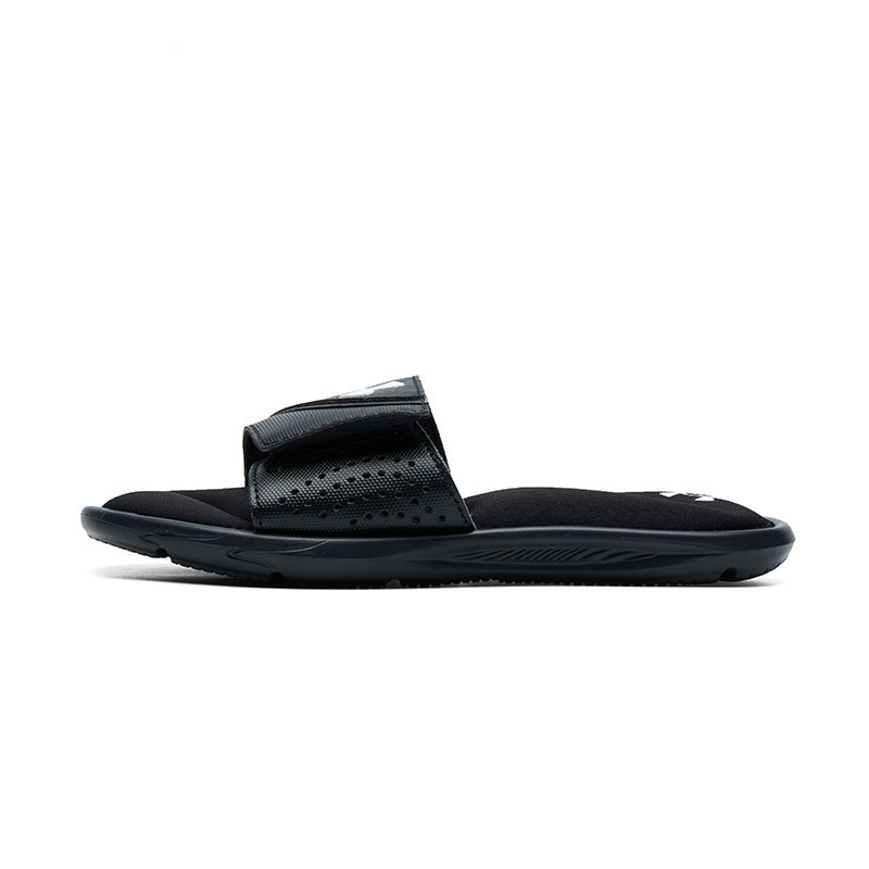 (Grade School) Under Armour Ignite 6 Slide 'Black' 3022728-001