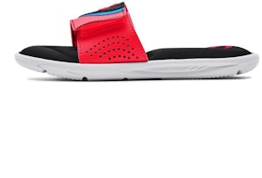 (Grade School) Under Armour Ignite 6 Slide 'Black Pink' 3022728-002 (Grade School) Under Armour Ignite 6 Slide 'Black Pink' 3022728-002