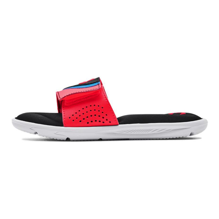 (Grade School) Under Armour Ignite 6 Slide 'Black Pink' 3022728-002