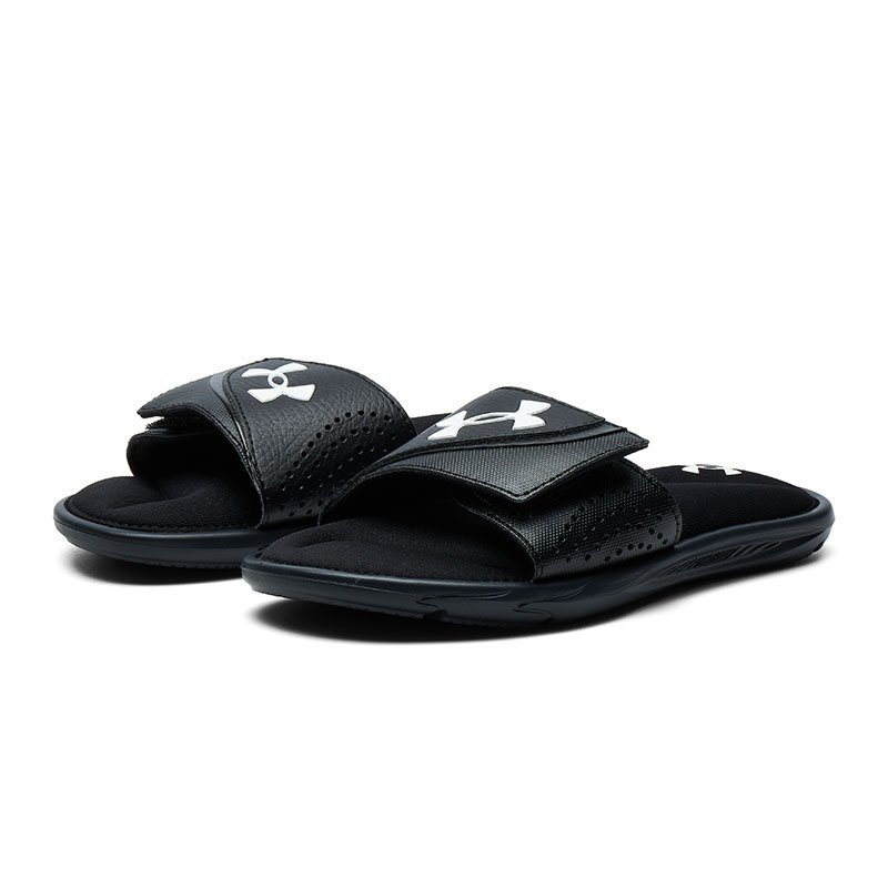 Lookbook (Kids) Under Armour Ignite 6 Slide ''Zwart'' 3022728-001