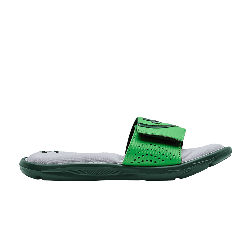 Buy (Grade School) Under Armour Ignite 6 Slide 'Hijau Ekstrem' 3022728-301