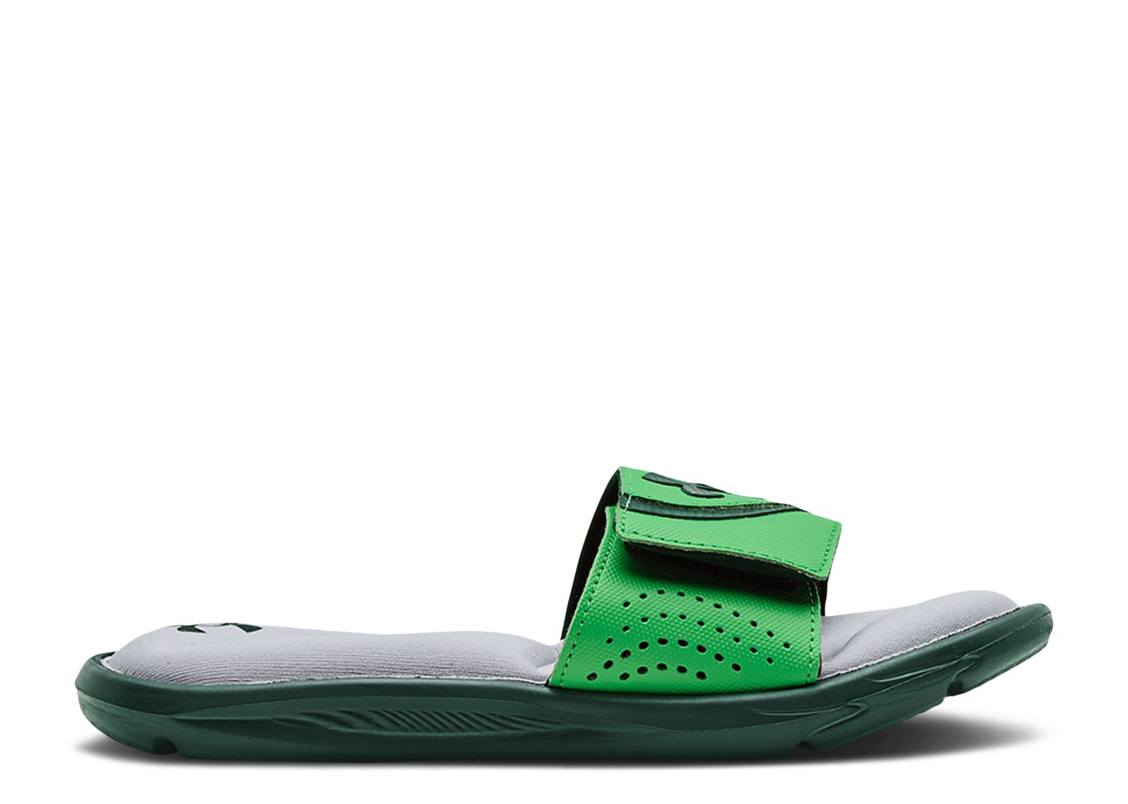 (Grade School) Under Armour Ignite 6 Slide 'Extreme Green' 3022728-301