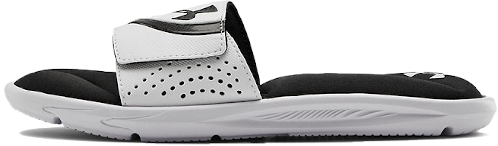 (Para Niños) Sandalias Under Armour Ignite 6 'Blanco Negro' 3022728-102 Buy (Para Niños) Sandalias Under Armour Ignite 6 'Blanco Negro' 3022728-102