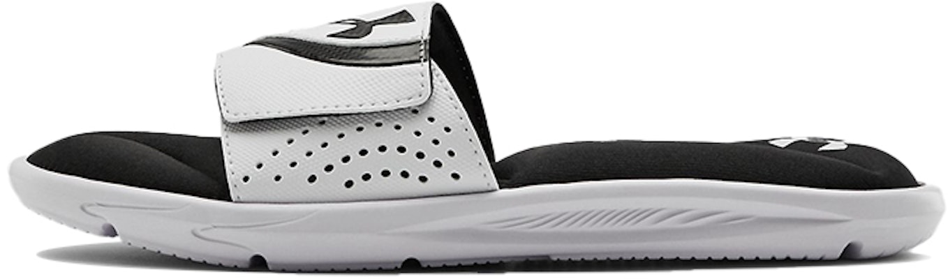 (Grade School) Under Armour Ignite 6 Slide 'White Black' 3022728-102 Buy (Grade School) Under Armour Ignite 6 Slide 'White Black' 3022728-102