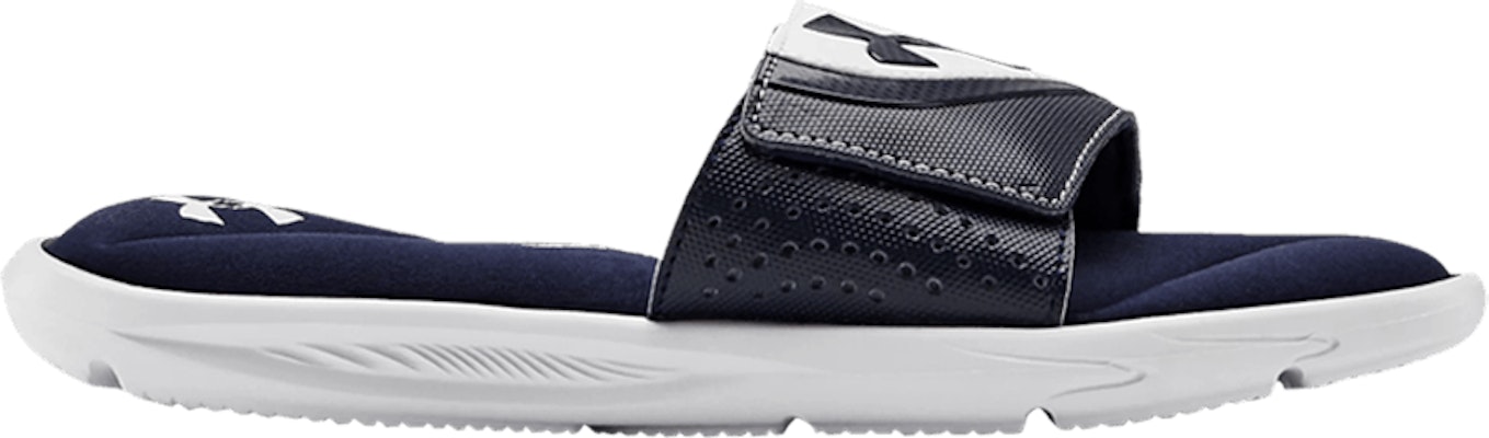 (Grade School) Under Armour Ignite 6 Slide 'White Midnight Navy' 3022728-100 Buy (Grade School) Under Armour Ignite 6 Slide 'White Midnight Navy' 3022728-100
