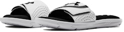 Lookbook (Kanak-Kanak) Under Armour Ignite 6 Slide 'Putih Hitam' 3022728-102