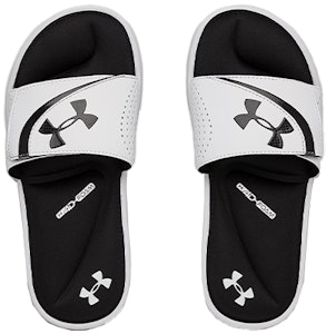 (Para Niños) Sandalias Under Armour Ignite 6 'Blanco Negro' 3022728-102 Shop (Para Niños) Sandalias Under Armour Ignite 6 'Blanco Negro' 3022728-102