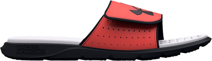 (Grade School) Under Armour Ignite 7 Graphic Footbed Slide 'Black After Burn' 3026038-001 (Grade School) Under Armour Ignite 7 Graphic Footbed Slide 'Black After Burn' 3026038-001