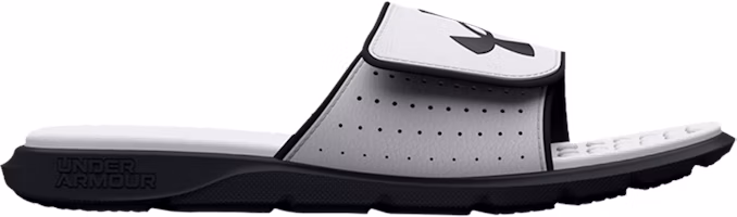 (Grade School) Under Armour Ignite 7 Graphic Footbed Slide 'White Black' 3026038-100 (Grade School) Under Armour Ignite 7 Graphic Footbed Slide 'White Black' 3026038-100