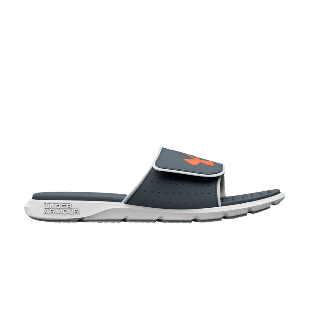 (Grade School) Under Armour Ignite 7 Slide 'Gravel Orange' 3026036-100