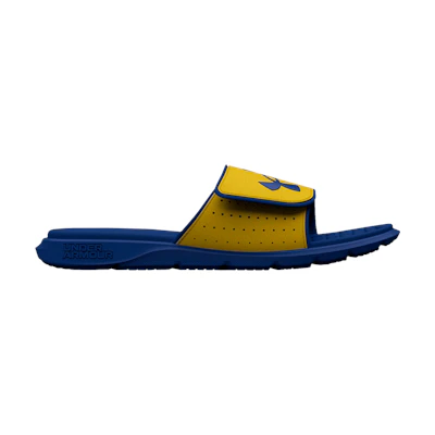 (GS) UA Ignite 7 Slide 'Zeppelin Yellow Blue Mirage'