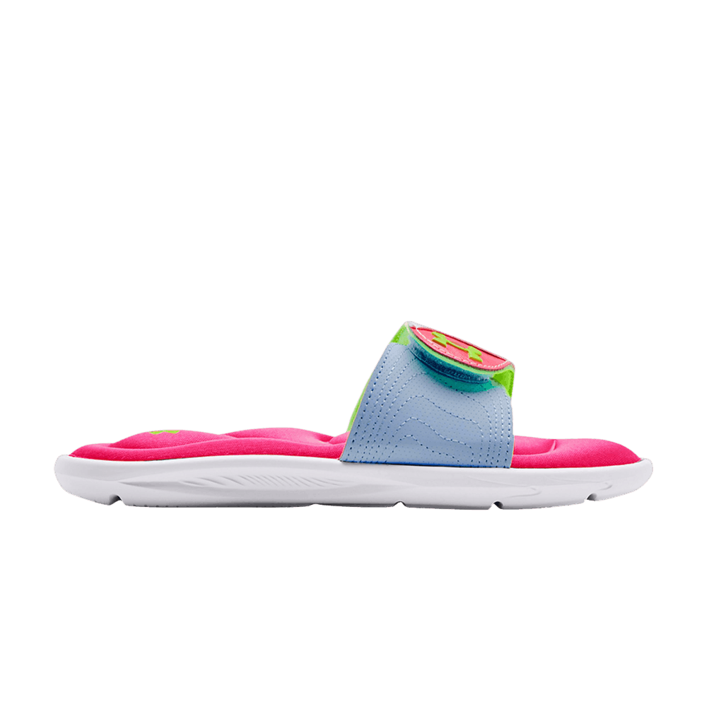 (Grade School) Under Armour Ignite 9 Slide 'White Penta Pink' 3022733-104