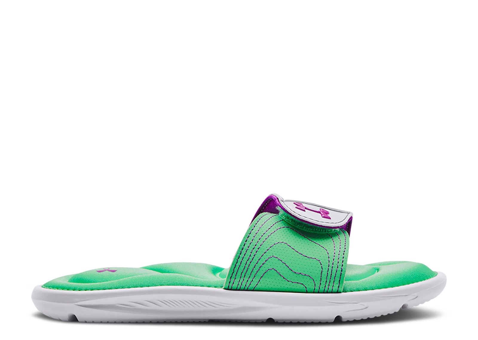 (Grade School) Under Armour Ignite 9 Slide 'White Antifreeze' 3022733-105