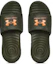 Shop (小學)Under Armour Ignite Pro 圖形帶拖鞋「海軍綠迷彩」3026037-300