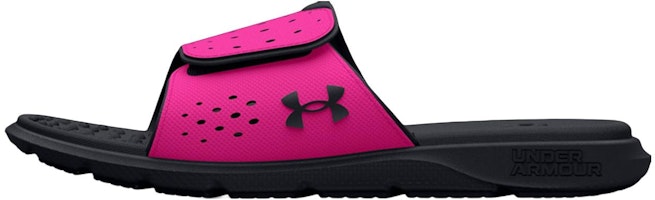(Grade School) Under Armour Ignite Pro Slide 'Black Rebel Pink' 3026039-001 (Grade School) Under Armour Ignite Pro Slide 'Black Rebel Pink' 3026039-001