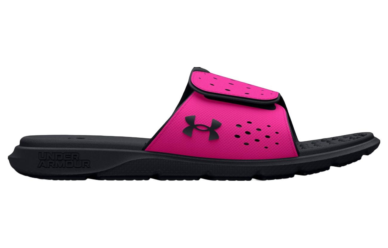 Order (青少年款) Under Armour Ignite Pro 拖鞋 ‘黑色反叛粉’ 3026039-001