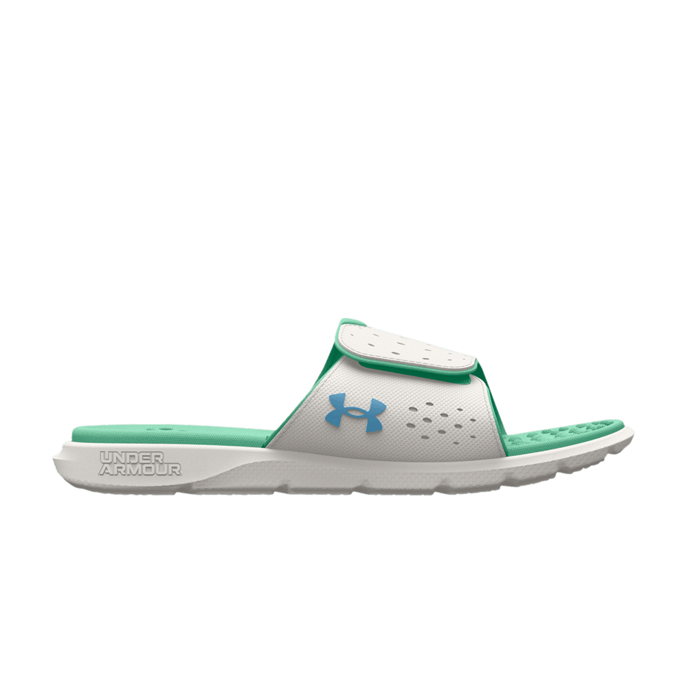(Grade School) Under Armour Ignite Pro Slide 'Grey Mist Tonic' 3026039-100