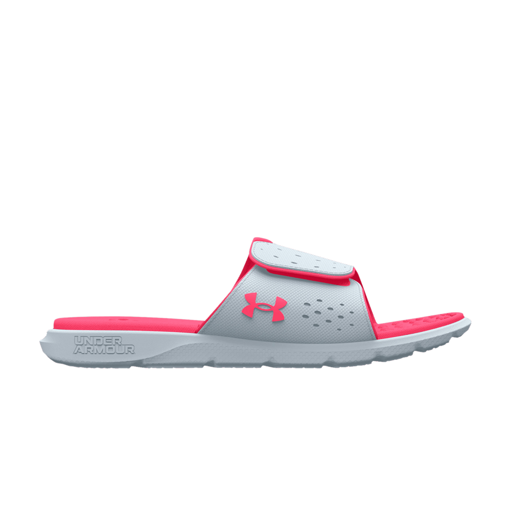 (Grade School) Under Armour Ignite Pro Slide 'Halogen Blue Pink Shock' 3026039-401