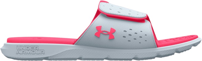 (Grade School) Under Armour Ignite Pro Slide 'Halogen Blue Pink Shock' 3026039-401 (Grade School) Under Armour Ignite Pro Slide 'Halogen Blue Pink Shock' 3026039-401