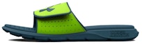 Buy Under Armour Ignite Pro Slide 'Lime Surge Static Blue' (Kanak-Kanak) 3026036-301