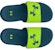Under Armour Ignite Pro Slide 'Lime Surge Static Blue' (Kanak-Kanak) 3026036-301