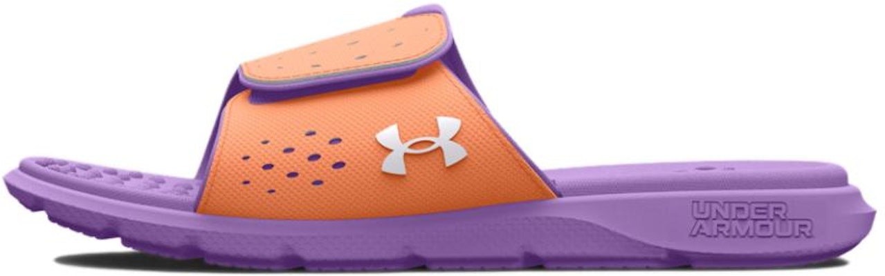 (Grade School) Under Armour Ignite Pro Slide 'Orange Tropic Digi Purple' 3026039-800 Buy (Grade School) Under Armour Ignite Pro Slide 'Orange Tropic Digi Purple' 3026039-800