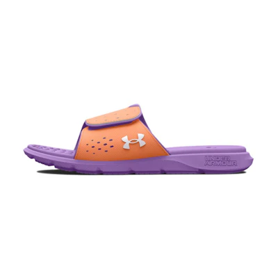 (GS) UA Ignite Pro Slide 'Orange Tropic Digi Purple'