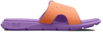 Order (Grade School) Under Armour Ignite Pro Slide ''Orange Tropic Digi Lila'' 3026039-800