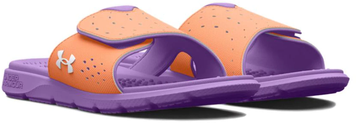 (Grade School) Under Armour Ignite Pro Slide ''Orange Tropic Digi Lila'' 3026039-800 Lookbook (Grade School) Under Armour Ignite Pro Slide ''Orange Tropic Digi Lila'' 3026039-800