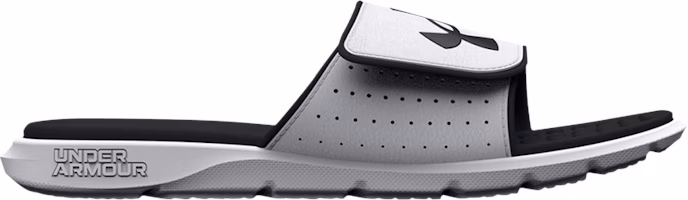 (Grade School) Under Armour Ignite Pro Slide 'White Black' 3026036-101 (Grade School) Under Armour Ignite Pro Slide 'White Black' 3026036-101