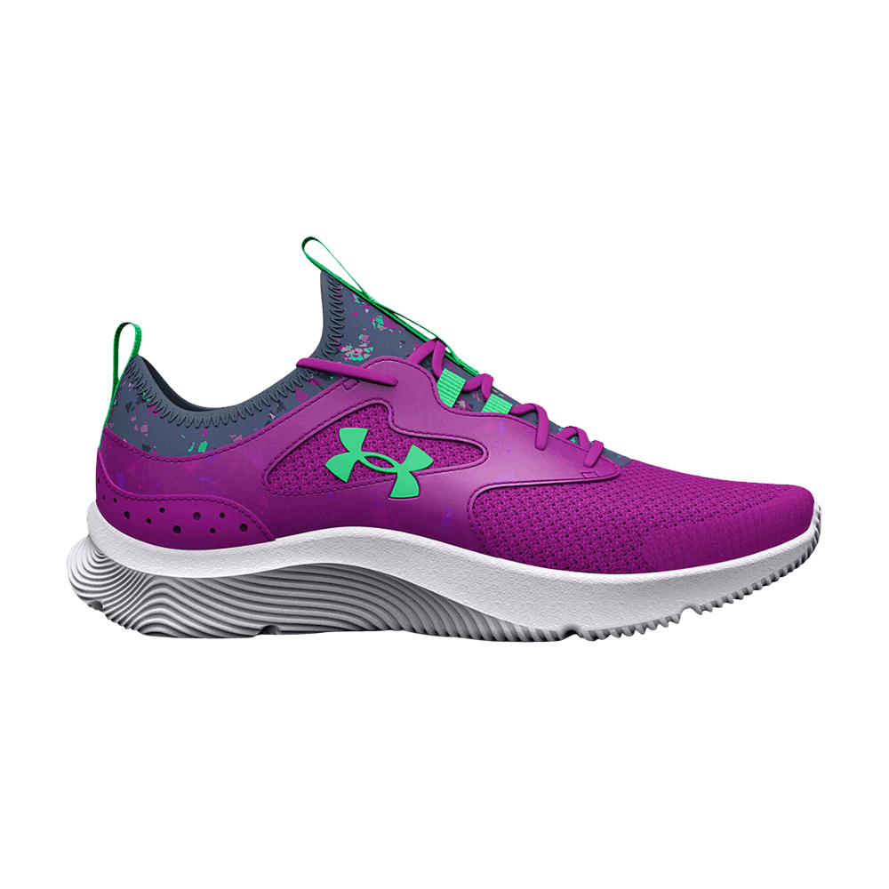 (Grade School) Under Armour Infinity 2.0 Printed 'Strobe Aurora Purple' 3026166-500