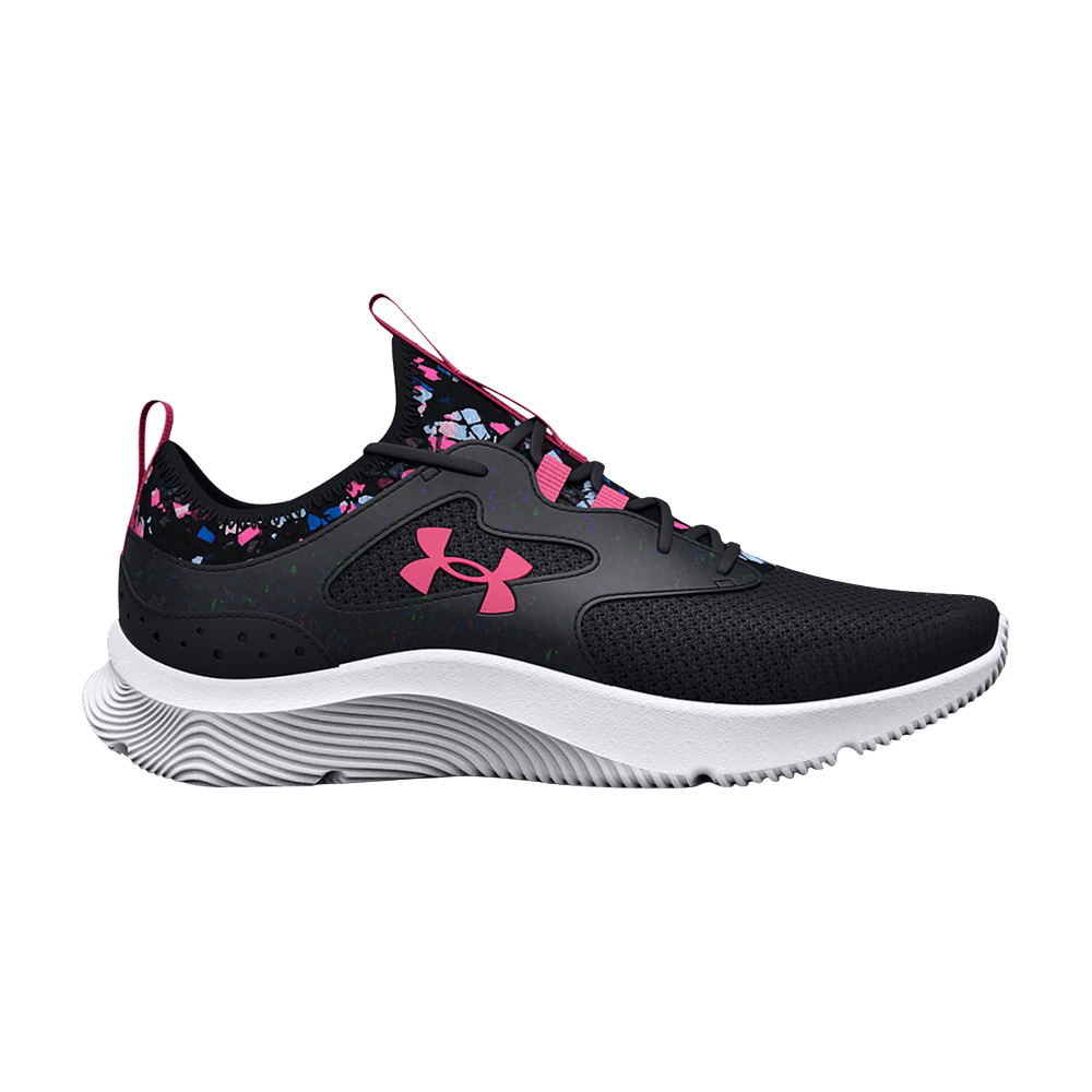 (Grade School) Under Armour Infinity 2.0 Printed 'Black Pink Punk' 3026166-001