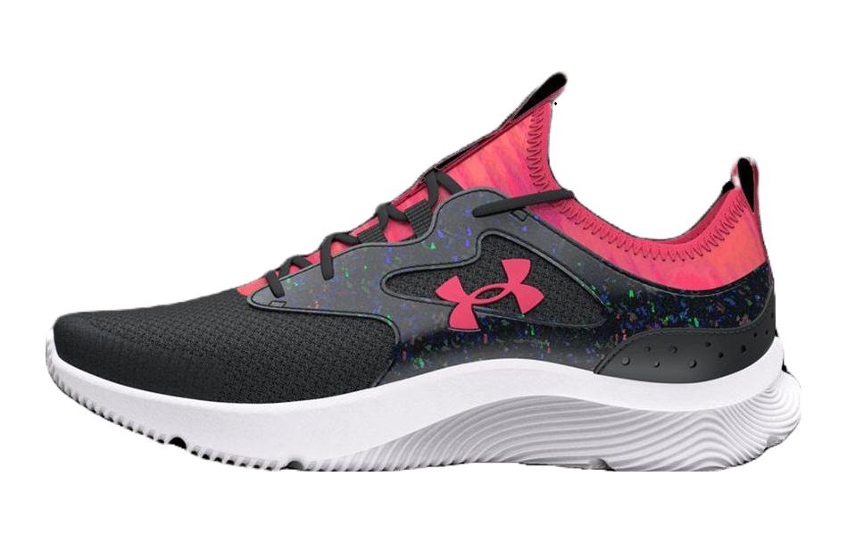 (Grade School) Under Armour Infinity 2.0 Printed 'Black Pink Shock' 3026166-002