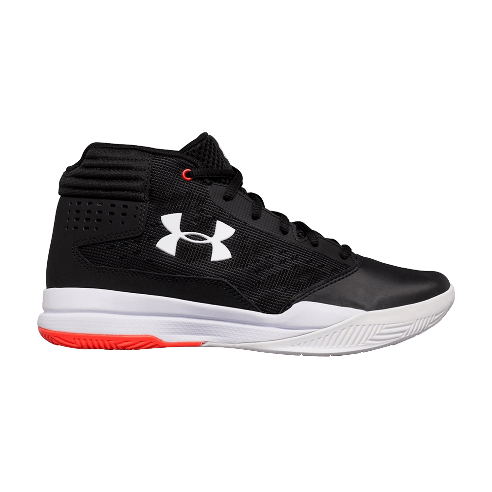 (Grade School) Under Armour Jet 2017 'Black White' 1296009-003