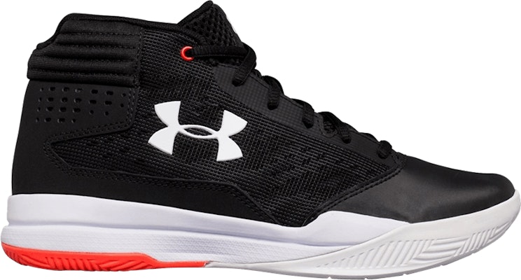 (Grade School) Under Armour Jet 2017 'Black White' 1296009-003 Buy (Grade School) Under Armour Jet 2017 'Black White' 1296009-003