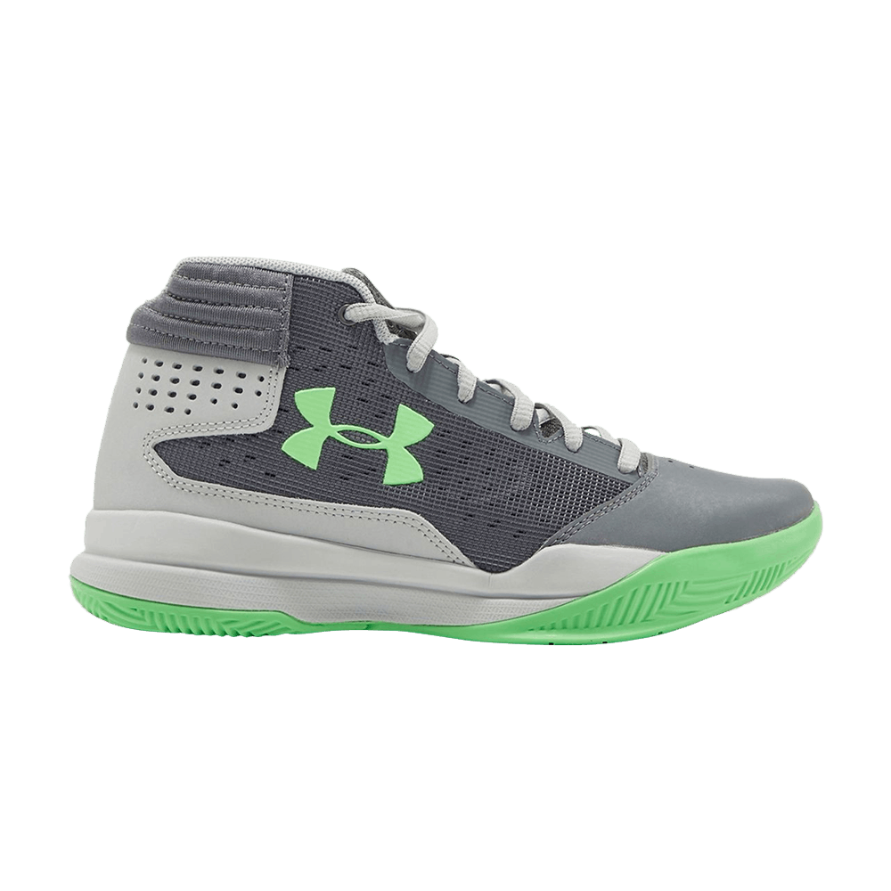 (Grade School) Under Armour Jet 2017 'Grey Green' 1296009-100