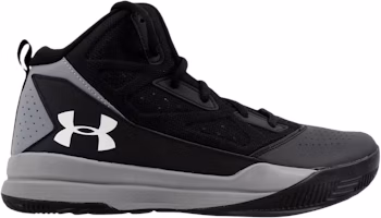 (Grade School) Under Armour Jet Mid 'Black Steel' 1274067-001 (Grade School) Under Armour Jet Mid 'Black Steel' 1274067-001
