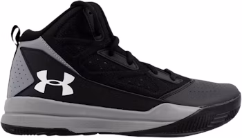 (Grade School) Under Armour Jet Mid 'Black Steel' 1274067-001 (Grade School) Under Armour Jet Mid 'Black Steel' 1274067-001