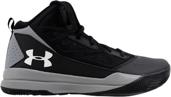 (Grade School) Under Armour Jet Mid 'Black Steel' 1274067-001 (Grade School) Under Armour Jet Mid 'Black Steel' 1274067-001