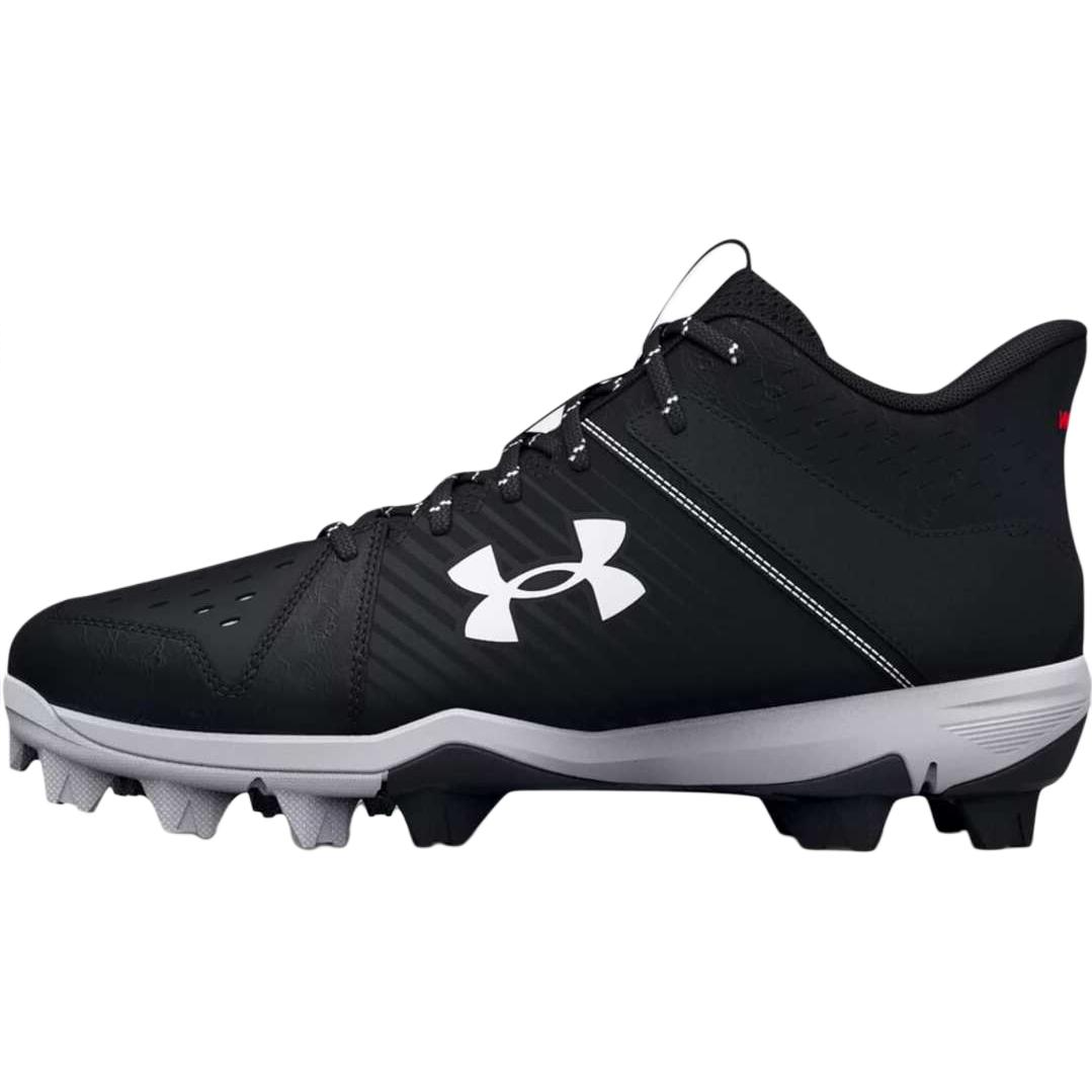 (Grade School) Under Armour Leadoff Low Mid 'Black White' 3025601-001