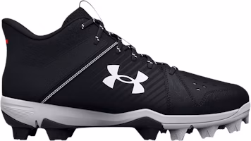 (Grade School) Under Armour Leadoff Low Mid 'Black White' 3025601-001 (Grade School) Under Armour Leadoff Low Mid 'Black White' 3025601-001