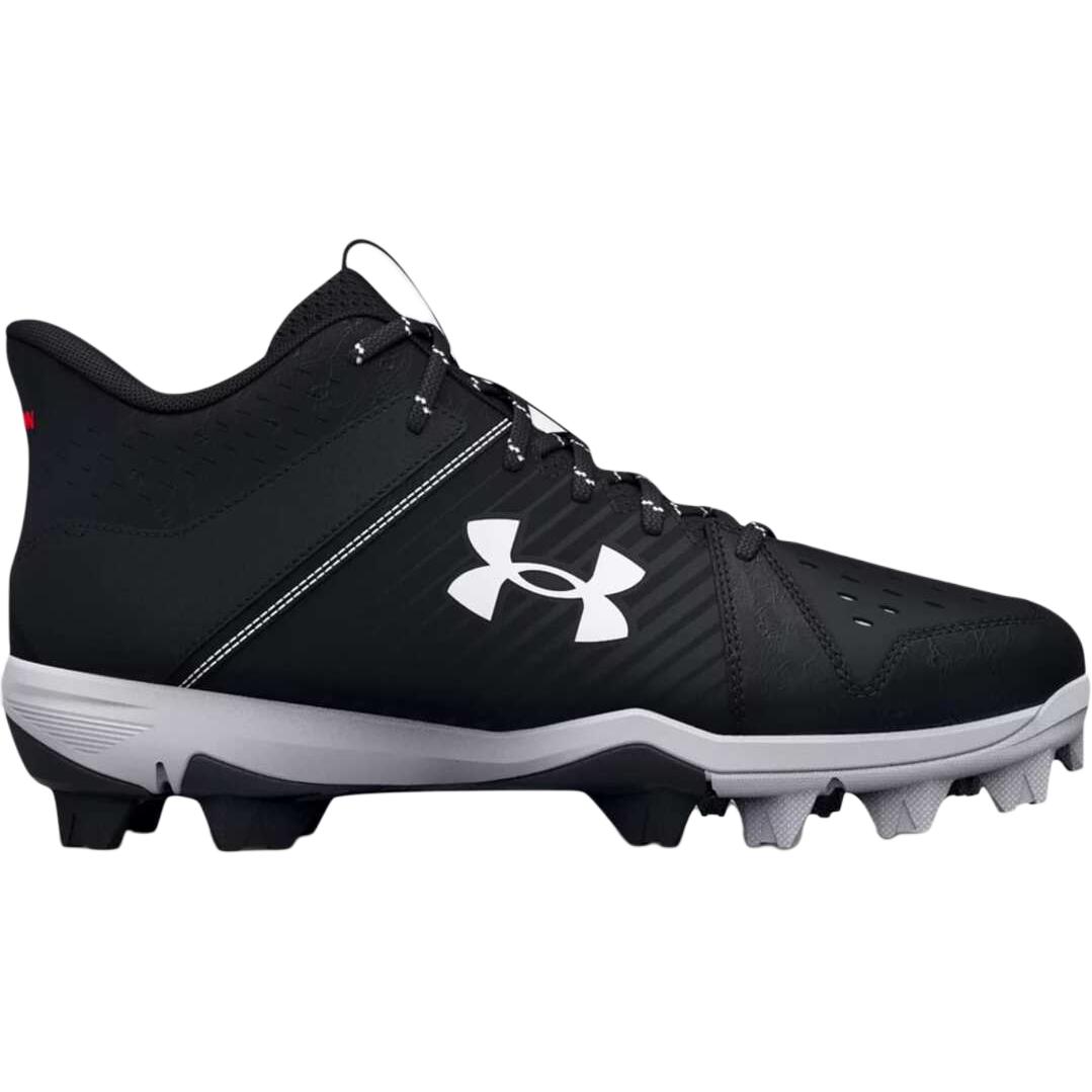Order (Grade School) Under Armour Leadoff Low Mid ''Nero Bianco'' 3025601-001