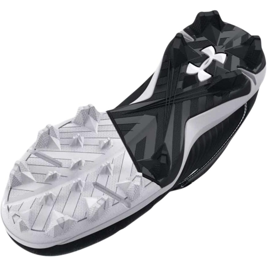 Shop (Grade School) Under Armour Leadoff Low Mid ''Nero Bianco'' 3025601-001