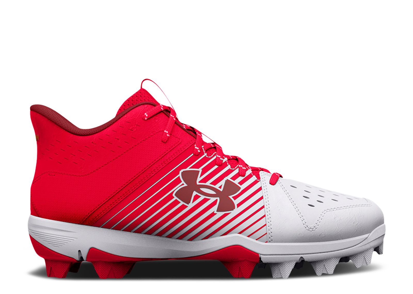 (Grade School) Under Armour Leadoff Low Mid 'Red White' 3025601-600