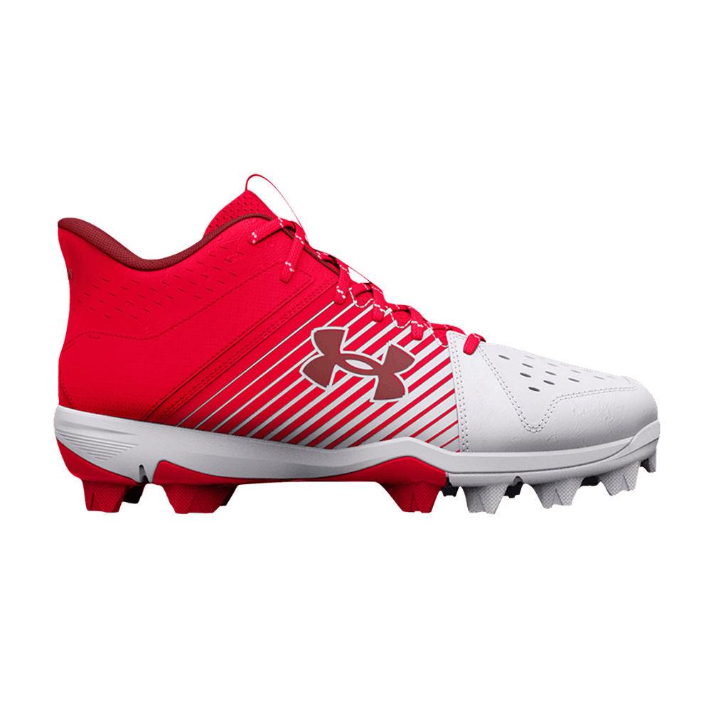 Buy （中小學）安德瑪 Leadoff Low Mid '紅白' 3025601-600